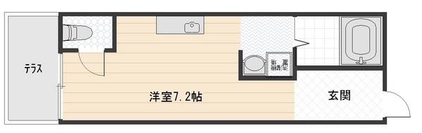 跡部本町テラスハウス(間取り)