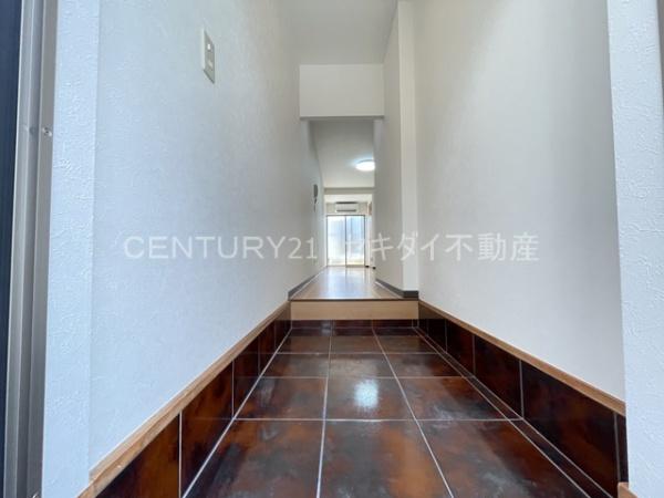 跡部本町テラスハウス(玄関)