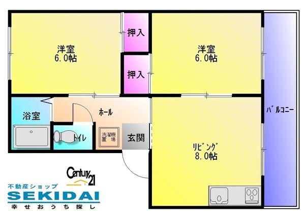 シャルル久宝寺(間取り)