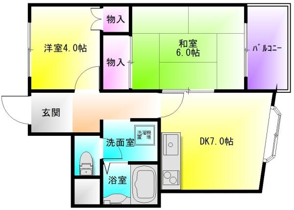 レジデンスタカラ(間取り)