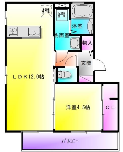 フローレンス宮町(間取り)