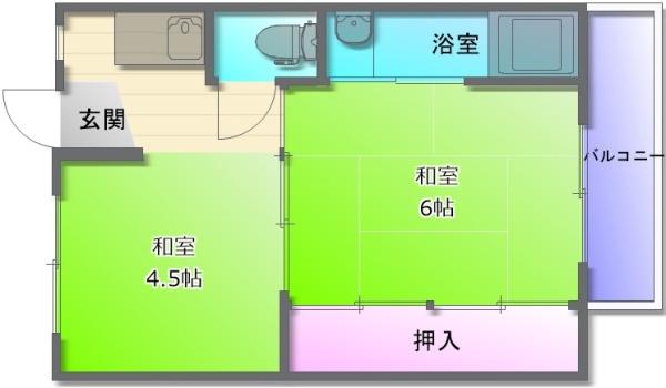 ビレッジハウス老原2号棟