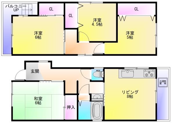 南本町4丁目戸建て（ペット相談可