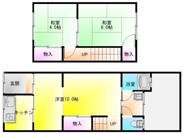 青山町5丁目貸家