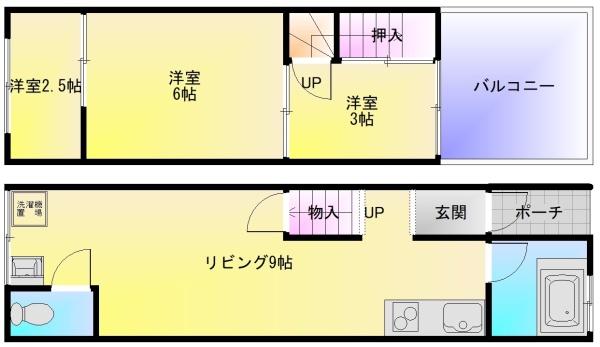 堤町1丁目貸家