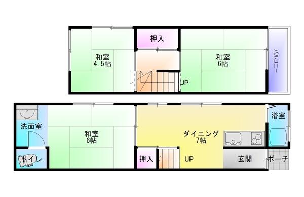 中田2丁目貸家