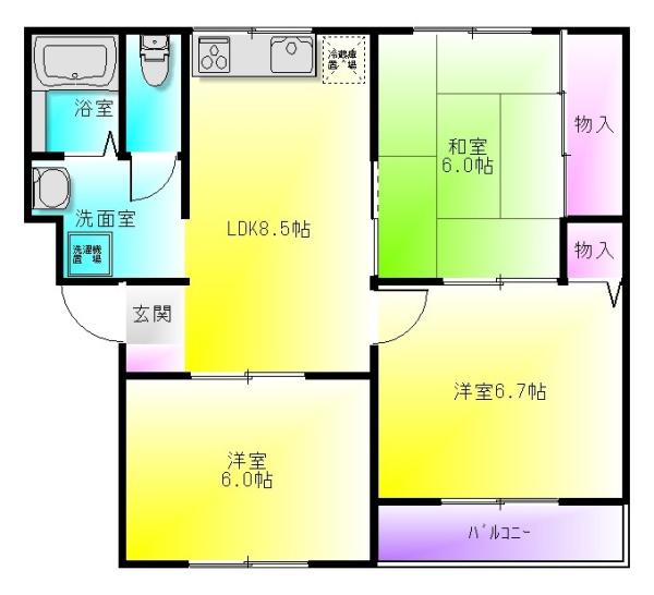 ニューリバーサイド八尾南A棟