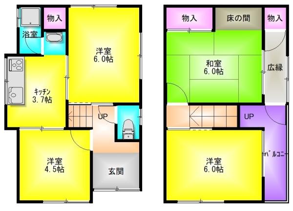 南小阪合町5丁目貸家