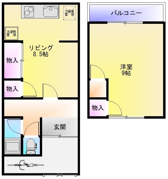 大蓮東4丁目貸家