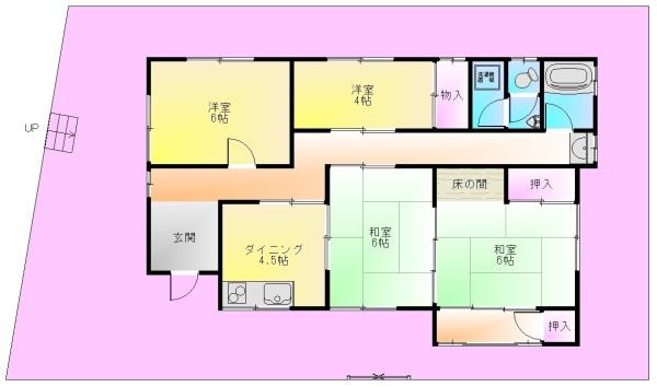 黒谷5丁目平屋