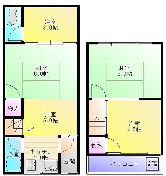 刑部1丁目貸家