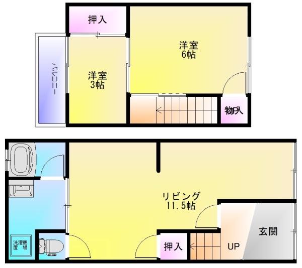 衣摺4丁目貸家
