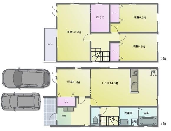 高安町南三丁目新築戸建て