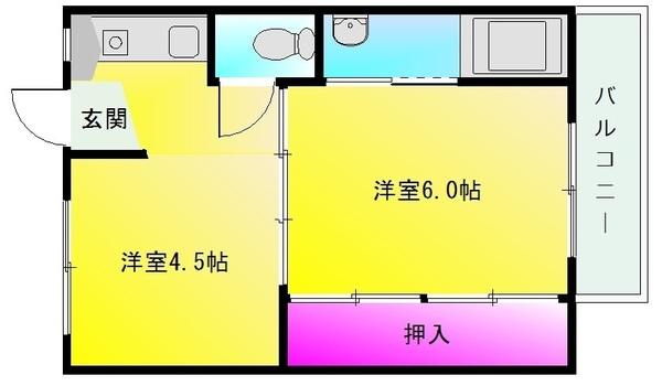 ビレッジハウス老原2号棟