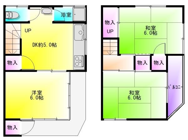 渋川町4丁目貸家