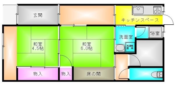 植松町５丁目貸家