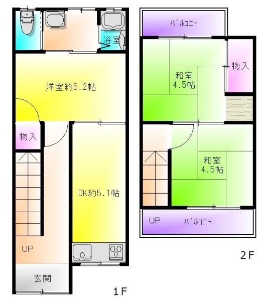 法善寺4丁目貸家