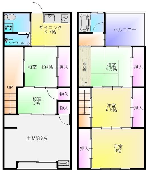 ロッヂi清州１丁目貸家