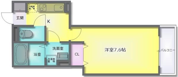 東大阪市友井２丁目のアパート