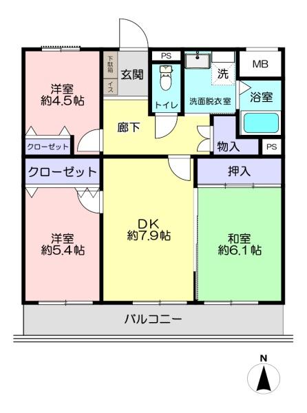 鶴ヶ島新町ハイツ