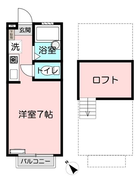 コーポ喜多(間取り)