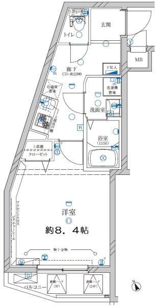 ディアレイシャス成増(間取り)