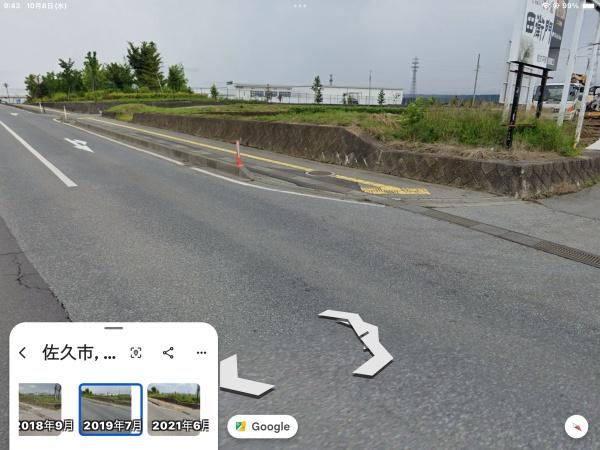 佐久市猿久保の貸地