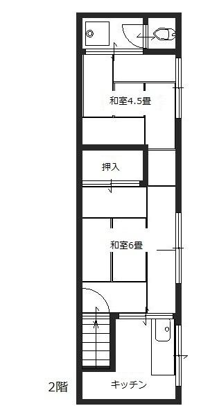 大阪市港区市岡３丁目のタウンハウス