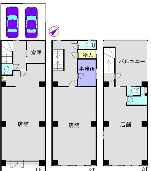 大阪市港区市岡元町３丁目のビル
