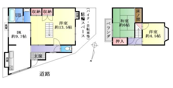 神明宮東貸テラスハウス