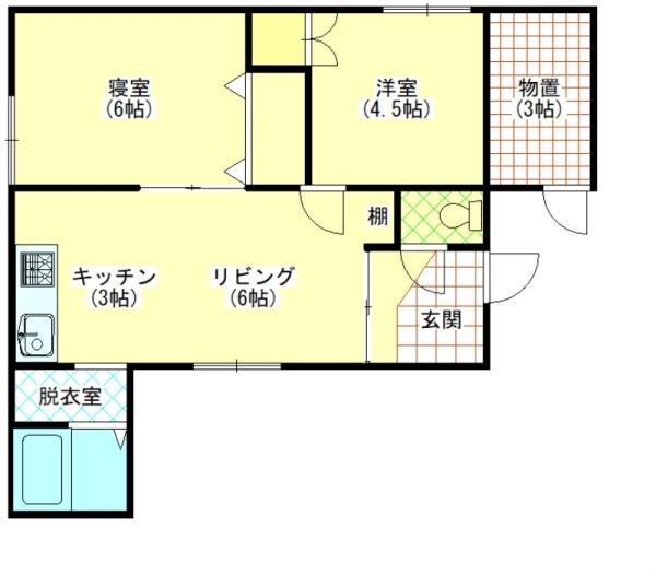 豊岡14・4借家