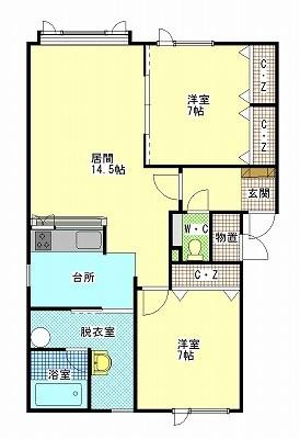 ポーチュラカＦ棟