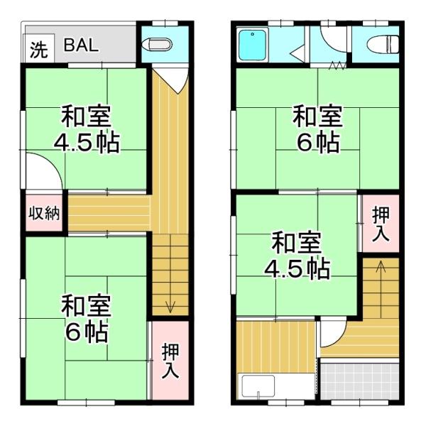 都島本通四丁目貸家