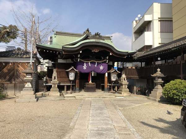 レジュールアッシュ玉造(比賣許曾神社)