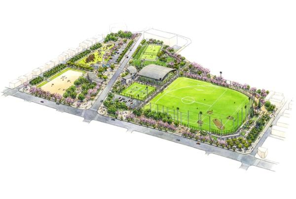 守口市高瀬町貸倉庫・事務所(大枝公園)