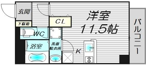 ルフレ堺(間取り)