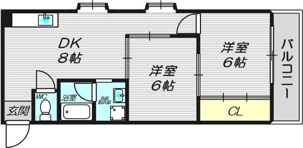 大阪市生野区田島５丁目のマンション