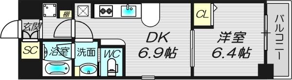 エステムコート心斎橋EAST２ラヴァンツァ