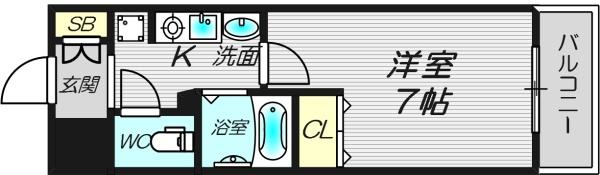大阪市福島区福島６丁目のマンション