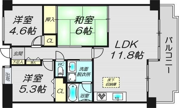 クラウンハイム東淀川弐番館