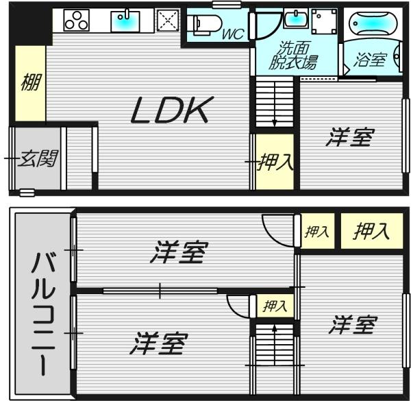 南中振戸建て