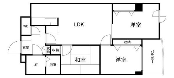 大阪市天王寺区東高津町のマンション