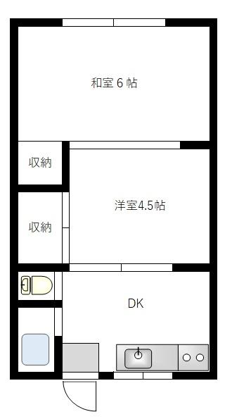 天下茶屋　文化住宅