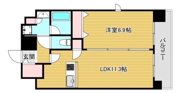 大阪市中央区高津３丁目のマンション