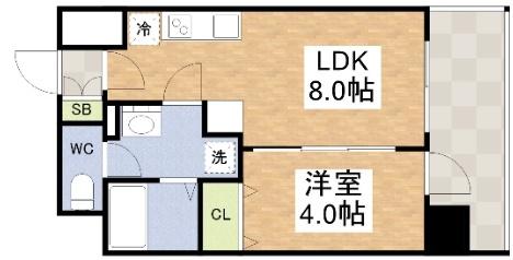 大阪市中央区高津１丁目のマンション