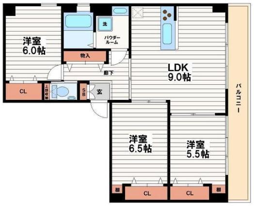 大阪市中央区上本町西２丁目のマンション