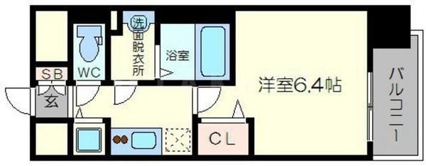 グランカリテ日本橋Ⅱ(間取り)