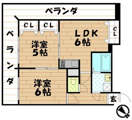 グランシャリオ高津(間取り)