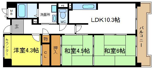 コーシャハイツ瓜破