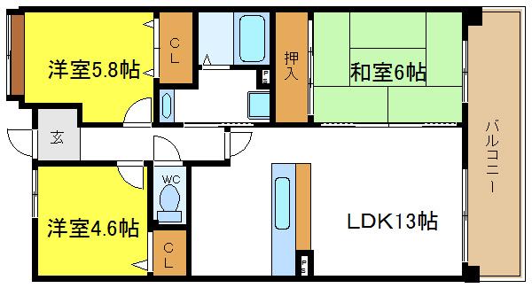 コーシャハイツ喜連西